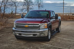 Chevrolet Silverado 3500 HD Power Running Boards - Rough Country - HT-Series, Double Cab - '15-'19